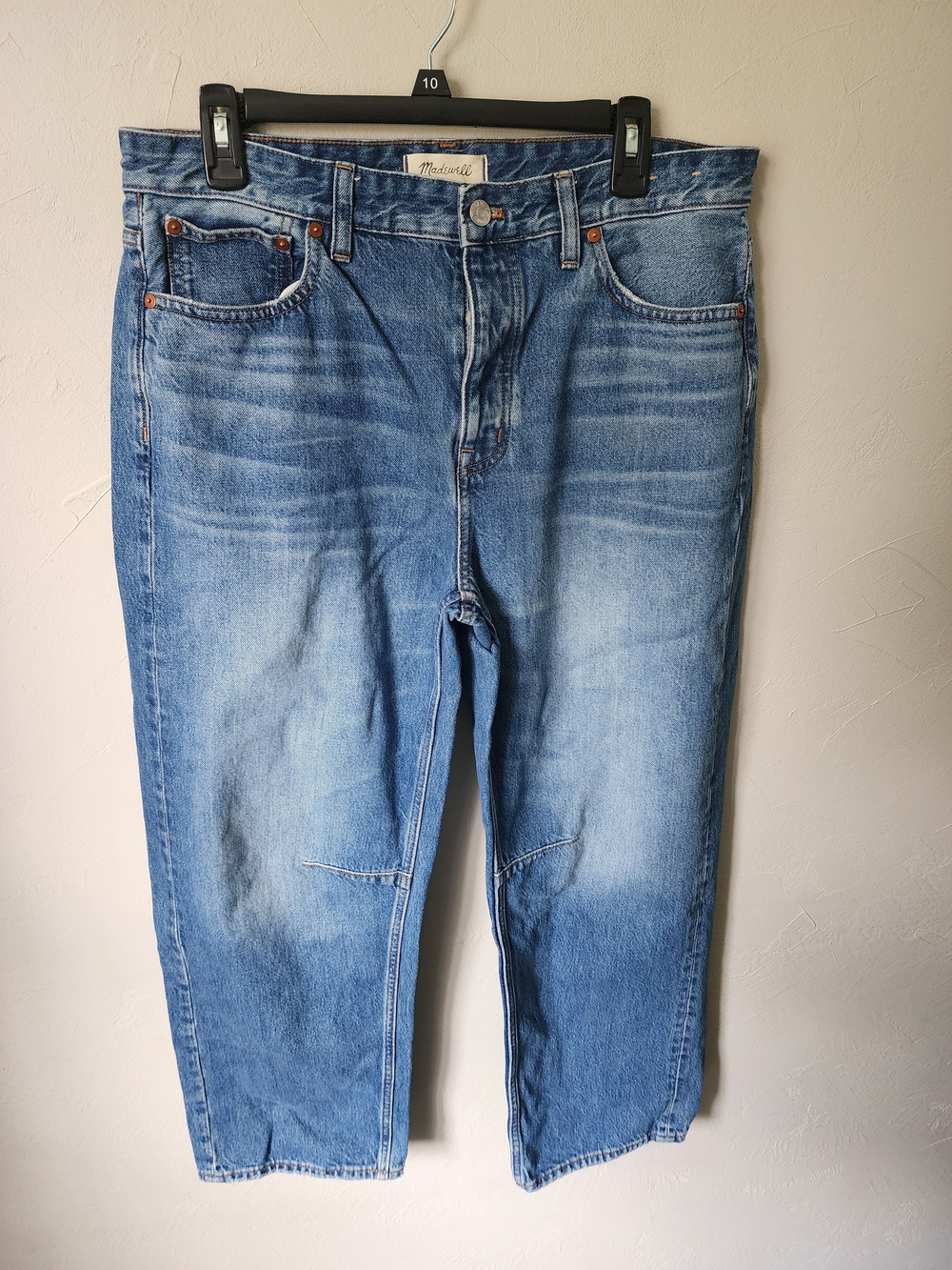 Madewell The Darted Barrel Leg Jeans
